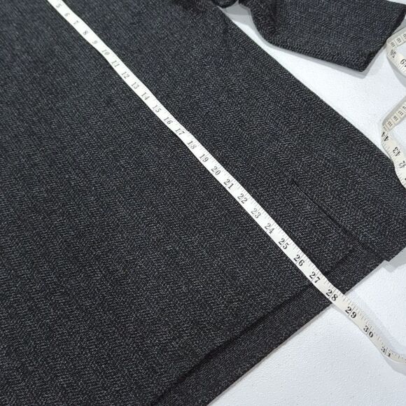 Clara Sun Woo Womens Sweater Large Gray Button Detail - Picture 10 of 10